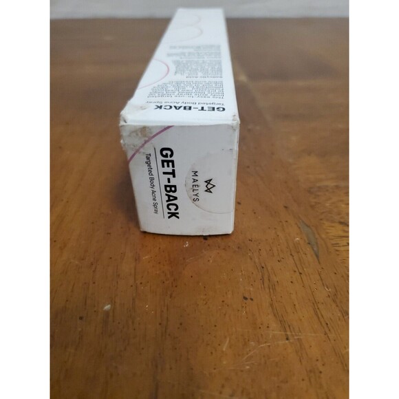Maelys GET-BACK 3.38oz Vegan Targeted Body Acne Spray w/ Salicylic Acid  *NEW* - Picture 6 of 6